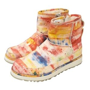 UGG X OVADIA CLASSIC MINI TYE DYE LIMITED EDITION ANKLE BOOTS Mens 5 Women’s 6.5